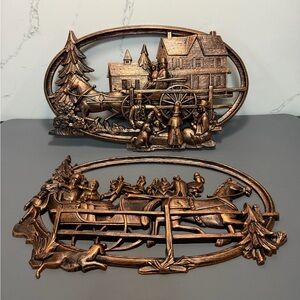 Copper Craft Holiday Sleigh Ride Wall Decor